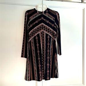 Free People Long Sleeve Dress Medium